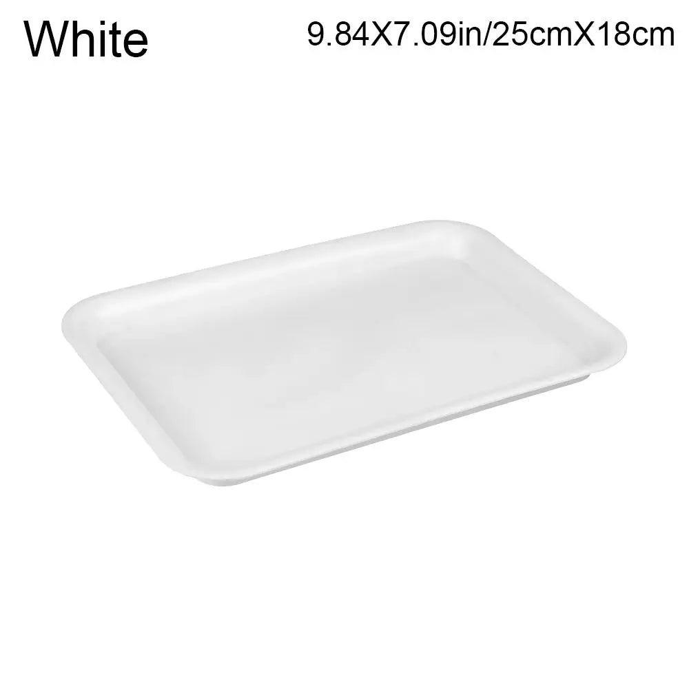 Rectangular Plastic Plant Saucer Drip Tray for Indoor & Outdoor Planters — BPA-Free, 6 Size Options from 18×13.5cm to 35×25cm