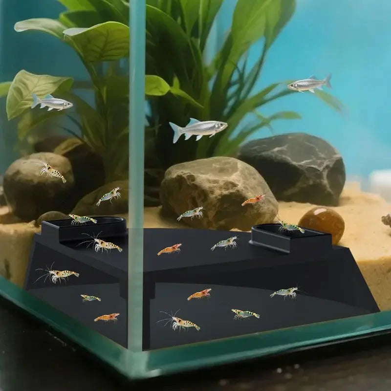 Aquarium Corner Hiding Cave, Small Fish Shrimp Hideouts Underground Cave Shelter, Fish Tank Decoration, Aquatic Pet Supplies