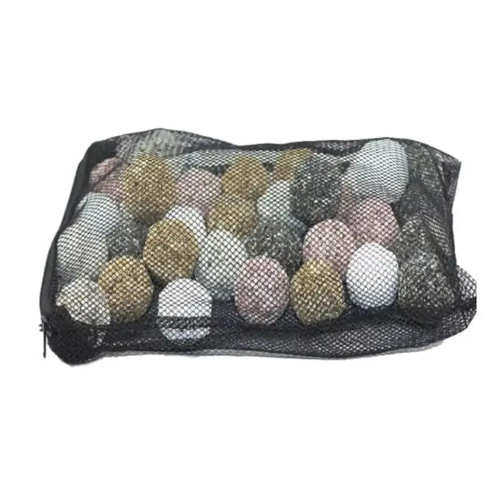 Isolation Bag Nylon Filter Bag Pond Media Reusable Isolation Bag for Aquarium Fish Tank Black White Filter Net Bag