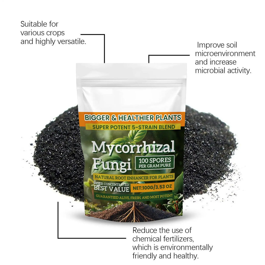 100g Plant Growth Fertilizer Powder for Root Support, Soil Culture & Hydroponic Growing — Weekly Application