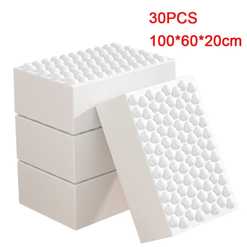 50/30/20/10Pcs Melamine Sponge Nano Duster Wipes Scalable Magic Sponge Eraser Kitchen Bathroom Office Cleaning Tool 100*60*20mm