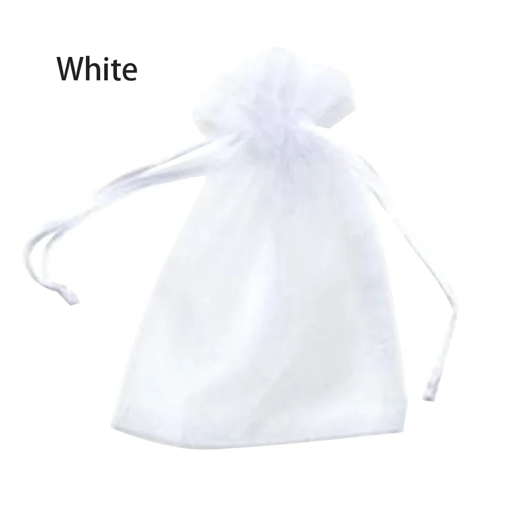 Drawstring Fruit Protection Mesh Bags for Figs, Lemons, Strawberries, Grapes & Vegetables — 7×9cm, 10×15cm, 17×23cm, 20×30cm — 50 & 100 Pack
