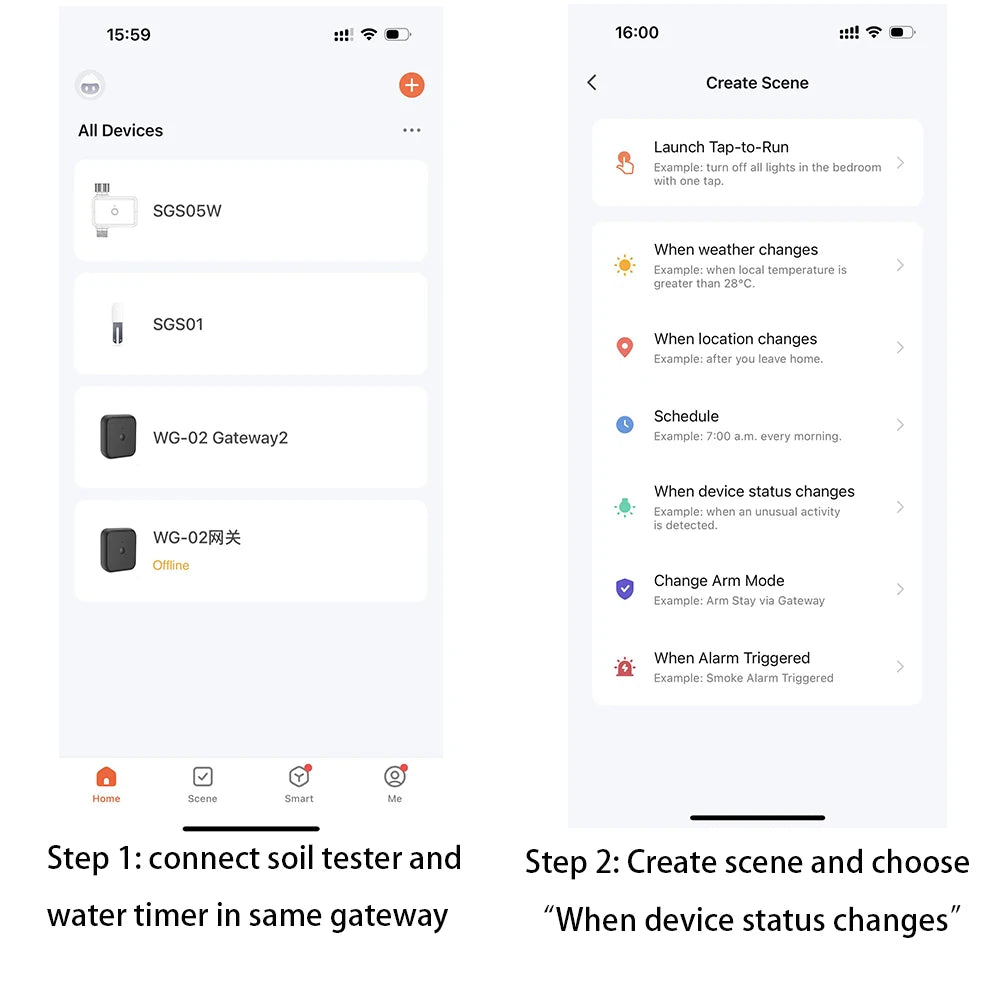 Smart Soil Moisture, Temperature & Humidity Sensor for Indoor Plants & Gardens — Bluetooth & Zigbee, Tuya & Home Assistant Compatible