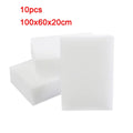 50/30/20/10Pcs Melamine Sponge Nano Duster Wipes Scalable Magic Sponge Eraser Kitchen Bathroom Office Cleaning Tool 100*60*20mm