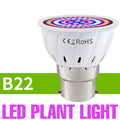 Full-Spectrum LED Plant Grow Light Bulb for Indoor Flowers, Herbs & Seedlings — E27, E14, GU10, B22, MR16 — 5W, 7W & 9W Options