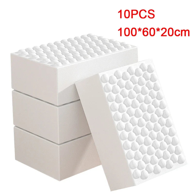 50/30/20/10Pcs Melamine Sponge Nano Duster Wipes Scalable Magic Sponge Eraser Kitchen Bathroom Office Cleaning Tool 100*60*20mm