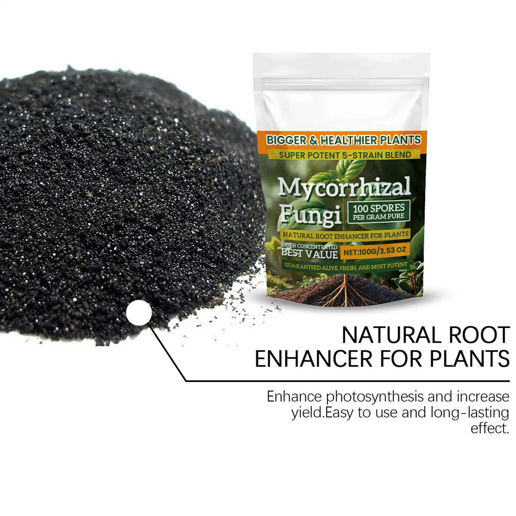 100g Plant Growth Fertilizer Powder for Root Support, Soil Culture & Hydroponic Growing — Weekly Application