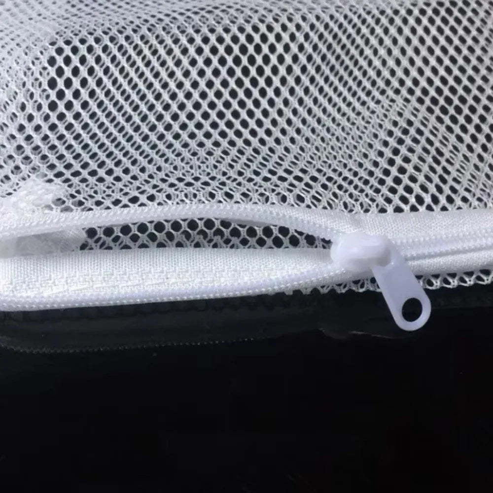 Isolation Bag Nylon Filter Bag Pond Media Reusable Isolation Bag for Aquarium Fish Tank Black White Filter Net Bag