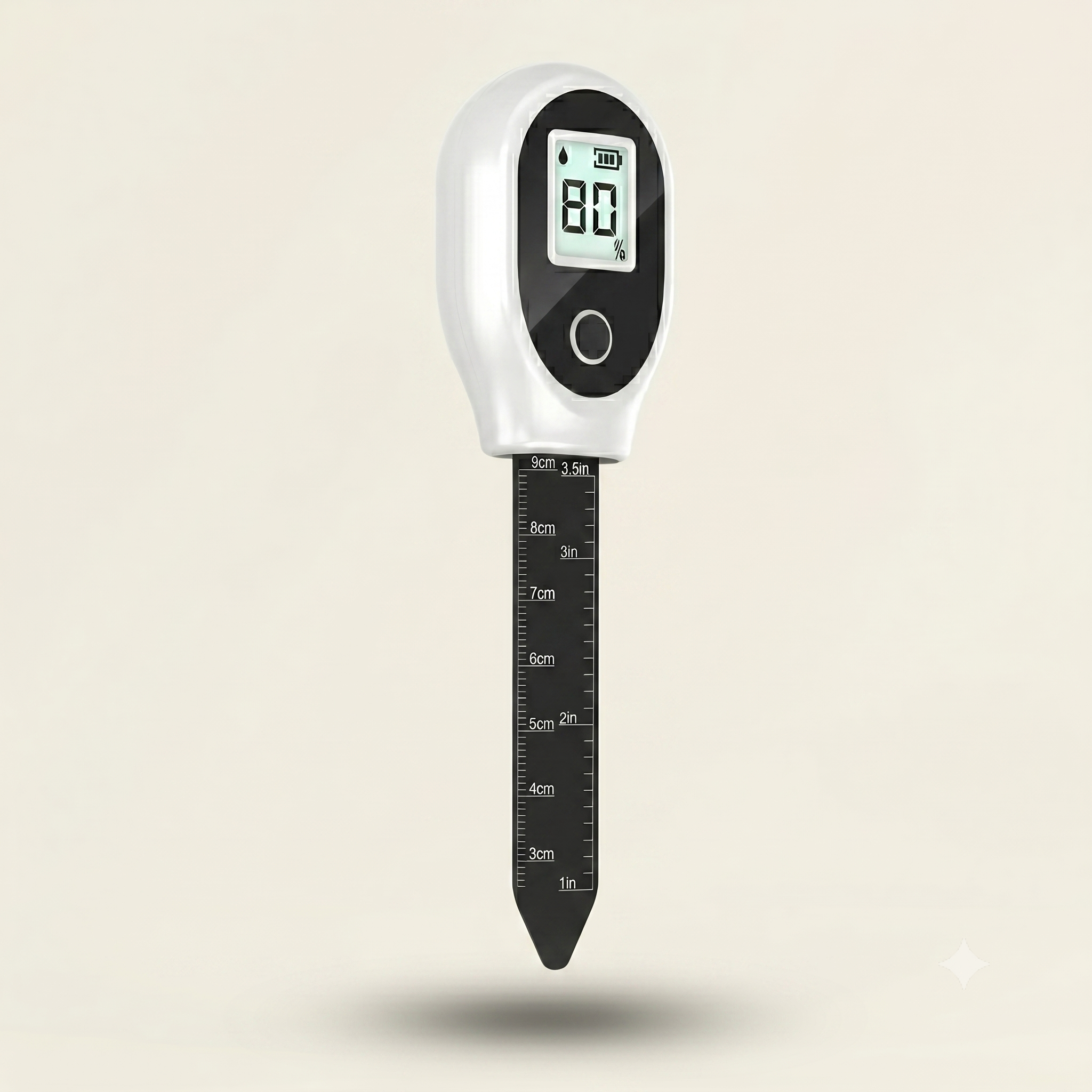 Digital Soil Moisture Meter with Backlit Display for Houseplants, Gardens, Lawns & Container Plants — High Accuracy 0–99%